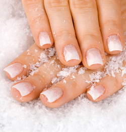 hand and nail care in winter