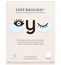 biorpublic lost baggage under eye mask