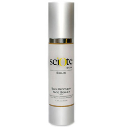 sciote sun recovery face serum